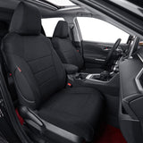 coverdream RAV4 PHEV Seat Covers Custom Fit for 2019-2024 2025 Toyota RAV4 Hybrid XSE,Hybrid SE,Prime SE/XSE,Full Coverage,Airba