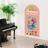 LACQWO Magnetic Arch Wall Decal 39.3x17.5 Chalkboard Contact Paper Peel and Stick Self Adhesive Magnetic Wall Board Sticker with