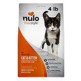 Nulo Freestyle High Protein Cat & Kitten Food, Turkey & Duck Recipe - Natural Grain-Free Dry Cat Food with Omega Fatty Acids & P