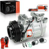 A-Premium A/C Compressor with Clutch Compatible with Nissan Altima 2.5L 2007-2012, Sentra 2.5L 2007-2012