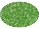 ZHFMLY 1050pcs Green Crackle Glass Beads Handcrafted Round Lampwork Smooth Loose Beads for Bracelet & DIY Jewelry Making 6mm