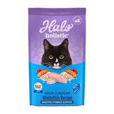 Halo Holistic Cat Food Wild Caught Salmon & Whitefish Formula, Healthy Grains Dry Cat Food, For Sensitive Stomach Support, Kibbl