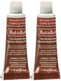 Rub N Buff The Original Wax Metallic Finish (Spanish Copper) 2 Pcs Sku# 1835750Ma -Like New