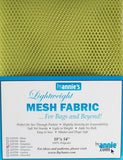 Annie Mesh Fabric Lightweight 18x 54 Apple Green, 18 by 54