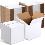 Yeaqee 72 Pcs Shipping Boxes Corrugated Cardboard Small Shipping Boxes for Packaging Mailing Packing Moving Small Business Stora