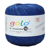 golo Crochet Thread Size 10 Cotton Yarn for Tatting Lace Thread 610