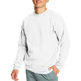 Hanes Mens EcoSmart Sweatshirt, white, 3XL