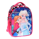 Kuber Industries Disney Frozen Water Resistant Stylish For Girls 12 Years/57 Years | With 3 Compartments, Side Pockets, Padded