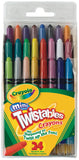 Crayola Twistables Mini Crayons 24 ea