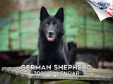 2025 2026 German Shepherd Calendar - Dog Breed Monthly Wall Calendar - 12 x 18 Open - Thick No-Bleed Paper - Giftable - Academic