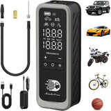 Tire Inflator Portable Air Compressor 4X Faster Inflation Air Pump 160 PSI Cordless Tire Inflator with Digital Pressure Gauge LE