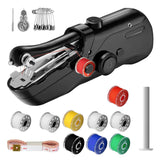 Handheld Portable Sewing Machine, Mini Electric Hand Stitching Tool for Adults, Heavy Duty Portable Hand Held Sewing Machine for