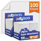 100 Pack Disposable Diaper Changing Pads for Baby Leakproof & Super Absorbency Disposable Underpads Large Toddler Pads Absorbent