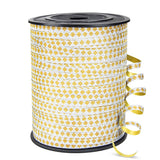 Isaspire 500 Yards Shiny Glitter Curling Ribbon with Spool, 1/5 Curly Ribbons - Perfect for Gift Wrapping, Florist Flowers, Birt