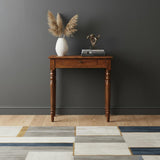 24 Brown Solid Wood Writing Desk
