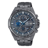 Casio Edifice Efr-556Gy-1Avudf Gray Analog Dial Gray Ion Plated Stainless Steel Band Men'S Watch Chronograph 100M Water Resistan
