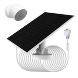 1 Pack, Upgraded, 6w Solar Panel with Charging Alert Breathing Light, Compatible with Google Nest Camera Outdoor & Indoor & 2nd