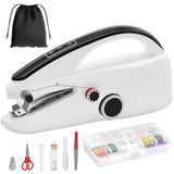 Bearfire Handheld Sewing Machine Heavy Duty & Portable, 2-Speed Mini Sewing Machine with Sewing Kit & Storage Bag for Beginners,