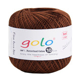 golo Crochet Thread Crochet Yarn for Crocheting Cotton Yarn for Hand Knitting 209