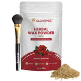 Glowshes ChemicalFree Natural Hair Removal Wax Powder Full Body Use All Skin Types Women And Men,Painless No Side Effects, 100G