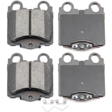 ECCPP D771-7638 4pcs Rear Ceramic Disc Brake Pad Set - Fit for Lexus GS300, GS400, GS430, IS300, SC430