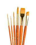 Princeton Art & Brush Synthetic Gold Taklon Real Value Brush Set, 6/Pkg