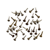 Tim Holtz Idea-Ology Metal Mini Fasteners, 99 Per Pack, 1/4 Inch, Antique Finishes, Th92790