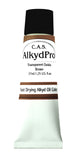 C.A.S. Paints AlkydPro Fast-Drying Oil Color Paint Tube, 37ml, Transparent Oxide Brown