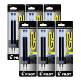 Pilot 953563 G2 GelInk Retractable Pen Ink Refills Bold Point 1.0 mm Blue