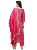 Gosriki Women'S Rayon Regular Kurtas & Kurtis (Navlik-Pink_Xl-Go X_Large),X_large,,B08RJ7DSZM