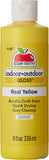 Apple Barrel Gloss Acrylic Paint in Assorted Colors (8 oz), Gloss Real Yellow
