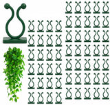 Imox Plant Climbing Wall Clips, 60 Pieces With SelfAdhesive, Money Plant Support Clips, Vine Plants Fixing Clips, Invisible Hoo