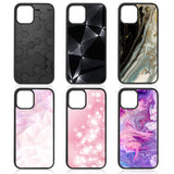 Weewooday 6 Pieces Sublimation Phone Case Blank Covers Compatible with iPhone 12/12 Pro Customize Custom DIY Printable Picture A