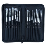 Levin Paint Brush Set,15 Pcs Artist Paintbrushes For Acrylic Oil Watercolor Canvas Gouache Body Face Easter Halloween Pumpkin Ro
