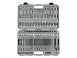 TEKTON 3/8 Inch Drive Hex, Torx, TR Torx, Phillips, Slotted, Square, Triple Square Bit Socket Set with Case (110-Piece) | SHB913