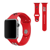SOAR NCAA Silicone Watch Band 38mm, Louisiana Ragin Cajuns