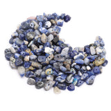 Natural Chip Stone Beads Multicolor 3-5 mm Irregular Gemstone Healing Crystal Loose Rocks Bead Hole Drilled DIY for Bracelet Nec