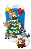 Design Works Crafts Felt Stocking Forest Friends