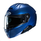 HJC i91 Solid Modular Motorcycle Helmet with HJ-33 Pinlock Shield, DOT Approved (Semi Flat Metallic Blue, XX-Large)