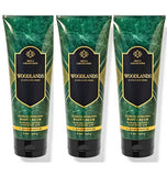 Bath & Body Works For Men Woodlands Ultimate Hydration Shea Butter Body Cream, 8 OZ, 3 Pack (Woodlands)