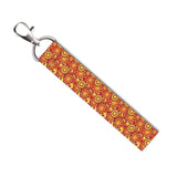 Isee 360 Floral Pattern Lanyard Tag With Swivel Lobster For Gift Luggage Bags Backpack Laptop Bags L X H 5 X 0.8 Inch
