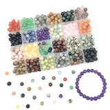 8mm Natural Round Stone Beads About 480pcs Genuine Real Healing Crystal Stones Beading Loose Gemstone DIY for Bracelet Jewelry M