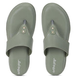 Ortho Joy Doctor Fancy Slipper For Women || Orthopedic Women'S Fancy Slippers For Women,Light Green,6,B0CQCT9PBR