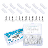 CQRobot JST PH 2.0mm Kit - 8-Pin/9-Pin/10-Pin Electronic Adapter with IC Male Plugs, Female Sockets, T-Shaped Crimp Terminals &