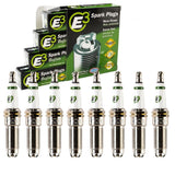 8 pc E3 Spark Plugs compatible with Ford F-150 5.0L V8 2011-2021