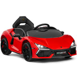 Best Choice Products Licensed Lamborghini Revuelto Kids 12V Electric Ride On Car Toy w/ 66lb Weight Capacity, Parent Control, Bl