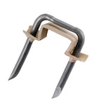 Gardner Bender MSI-75BX Polyethylene Insulated Metal Staple, 9/16 in, 14/3, 12/3 & 10/3 (NM) Cable, Tan