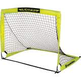 Franklin Sports Blackhawk Backyard Soccer Goal - Portable Kids Soccer Net - Pop Up Folding Indoor + Outdoor Goals - 4' x 3' - Op