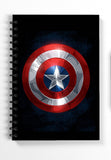 Blue Nexus Diairies Notebook Captain Superhero (6 X 9 Inch, Multicolour)_Bnnbc302