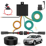 Nilight 4 Pin Trailer Wiring Harness Kit 56120 Vehicle Connect Plug OEM Compatible Custom for 2011 2012 2013 2014 Ford Edge Limi